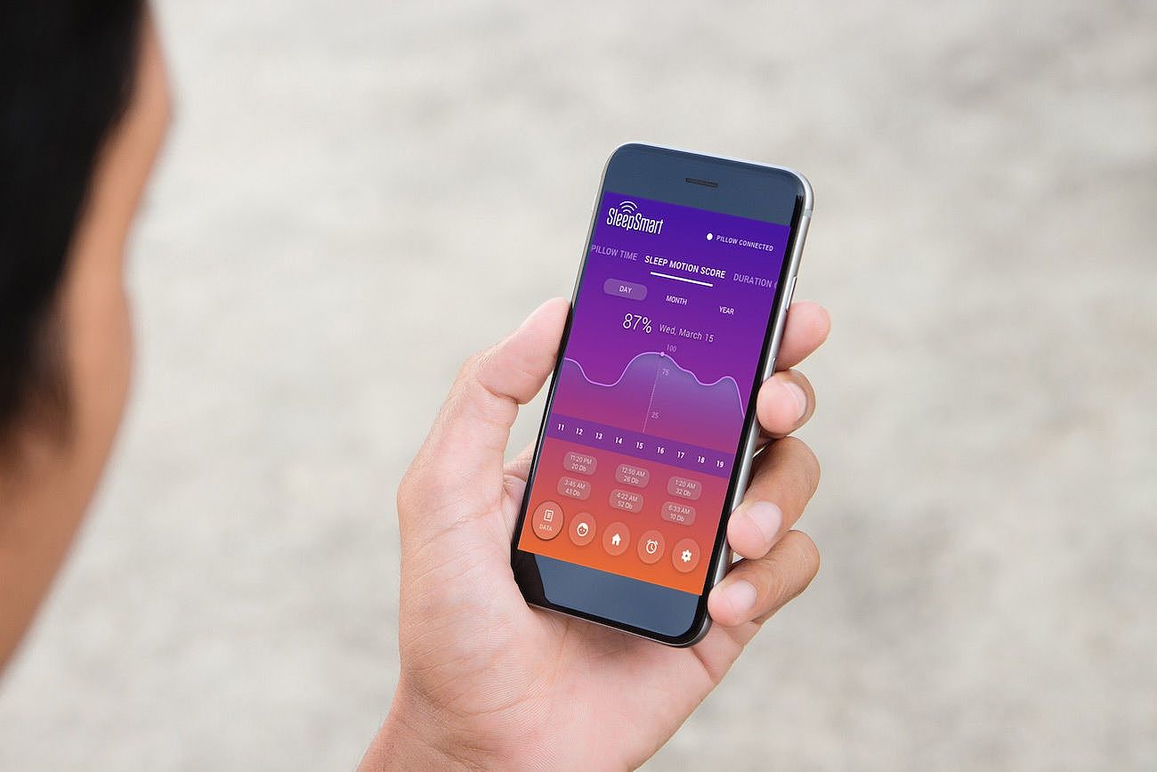 sleep，Smart pillow，Adjust height，Help sleep，Vibration reminder，